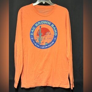 Zach Brown Band Tour Long Sleeve Shirt size: Medium